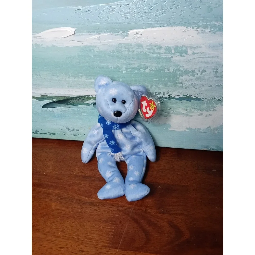 Ty Beanie Baby - 1999 Holiday Teddy Bear Christmas‎ Bear Plush